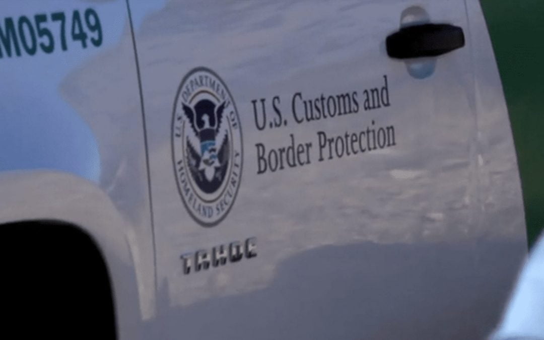 A U.S. border patrol vehicle