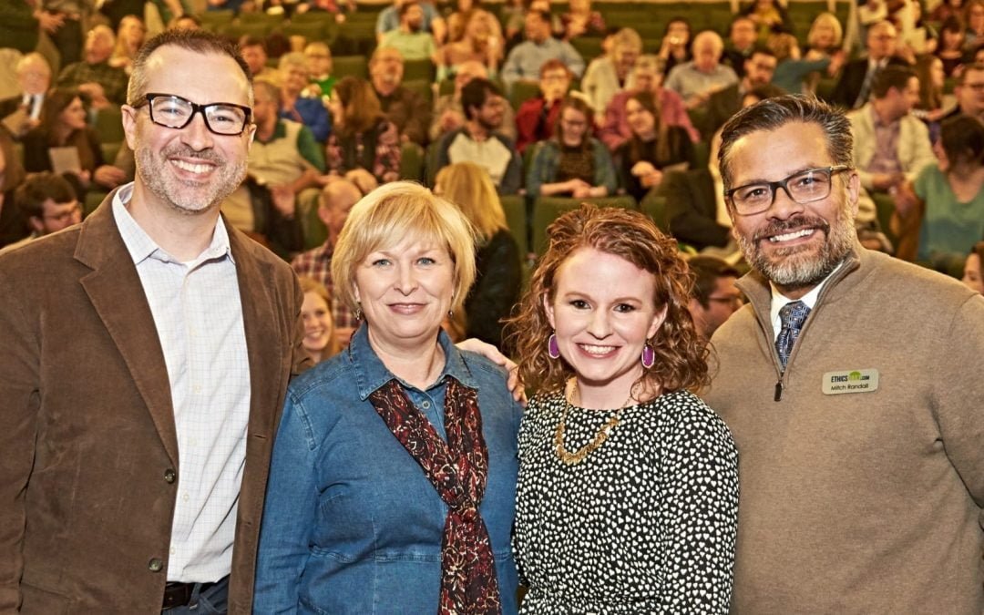 Cliff Vaughn, Pam Durso, Mary Alice Birdwhistell and Mitch Randall at an event