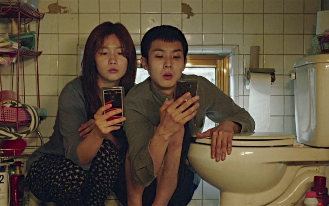 So-dam Park and Woo-sik Choi in ‘Parasite’